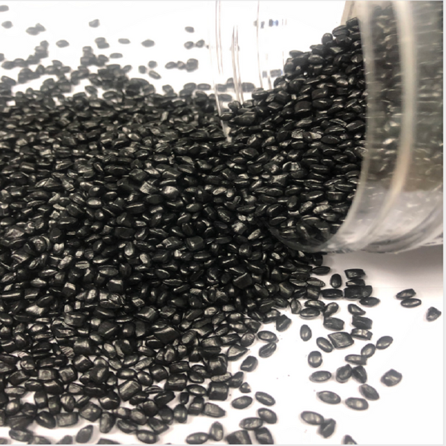 高品質降低成本彩膜塑料黑色填充母粒黑色母粒